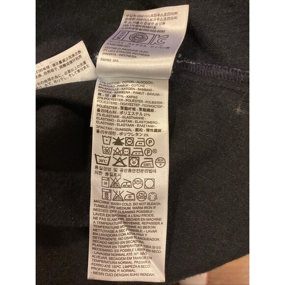 LEVI’S Women's Truckers Jean Jacket Size XL Blue Denim Snaps VGUC - Picture 8 of 12